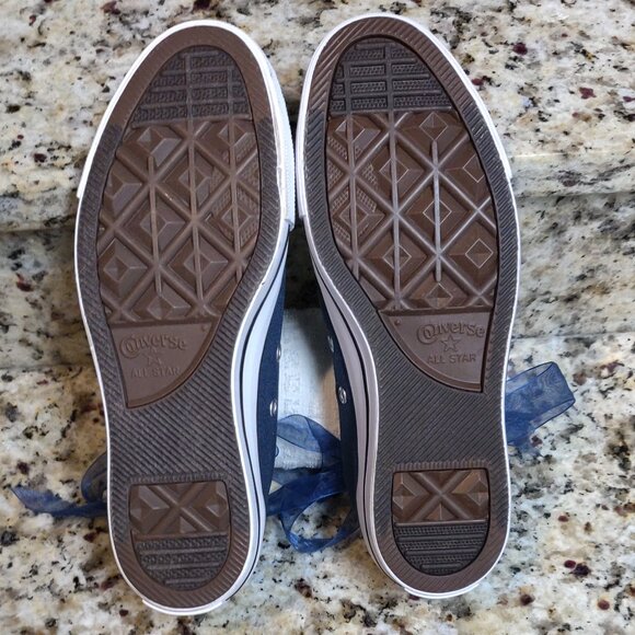 Converse All Star X Swarovski Crystal Bling Women's SIZE 8 NEW WITHOUT TAGS/BOX - Picture 8 of 9